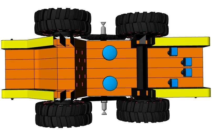 monster truck bouncy castle 8