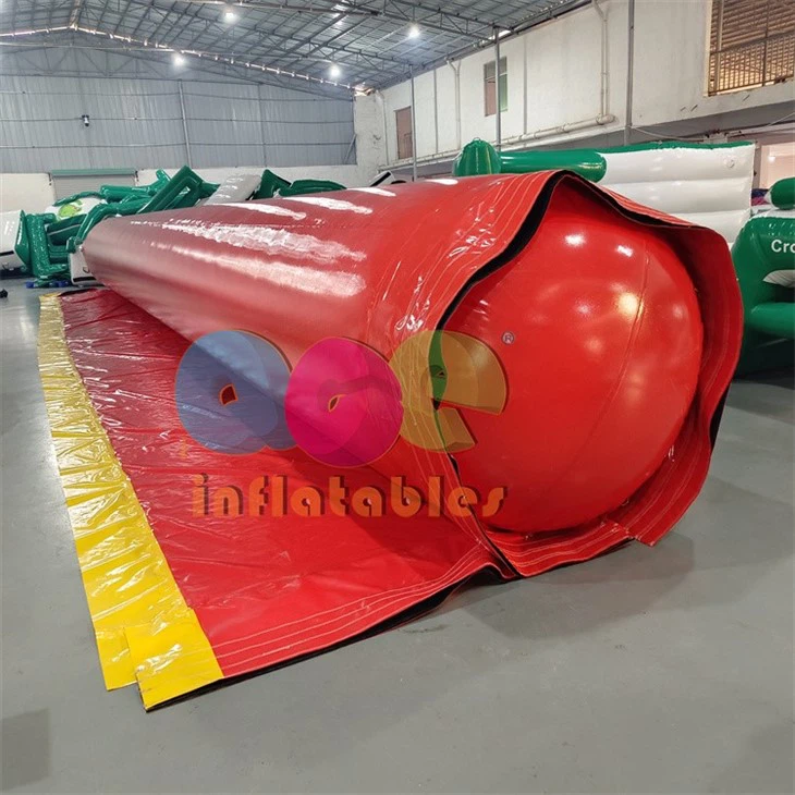 Inflatable tube dam flood barrier-2
